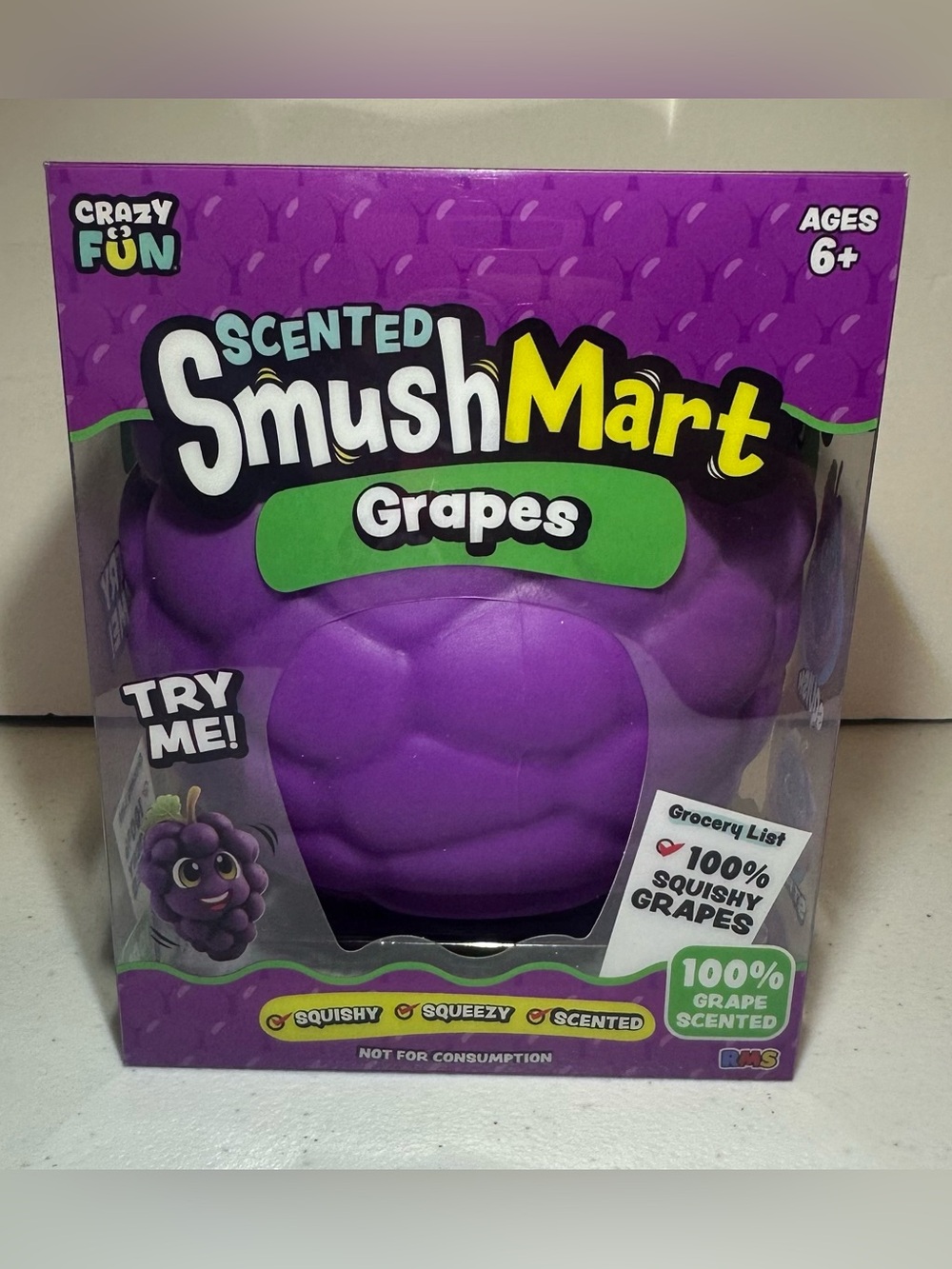Scented SmushMart Grapes - Purple